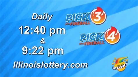 illinois lottery results pick 3 and pick 4